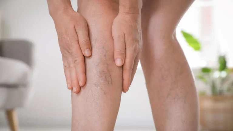 mujer con varices en piernas. Causas de varices en piernas